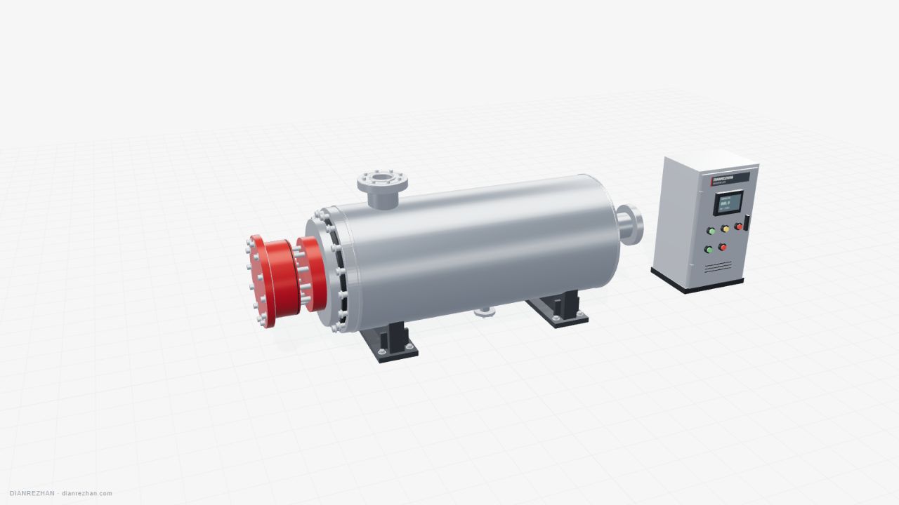 Circulation Heater 3D assembly preview