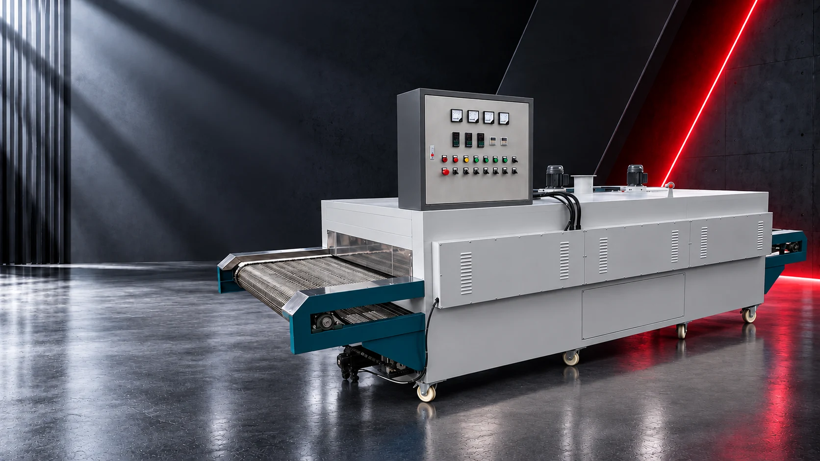 Wire-mesh conveyor ovens